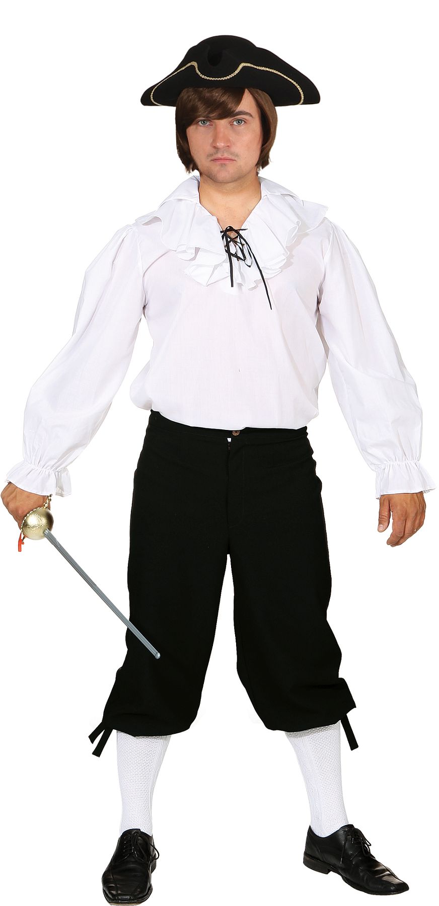 Kniebundhose, schwarz
