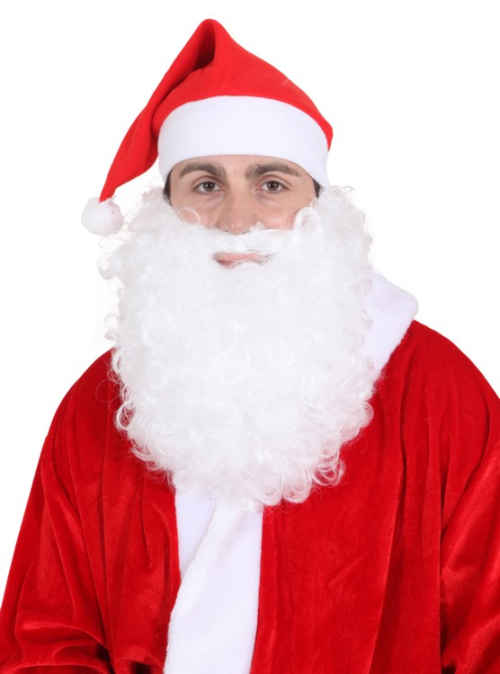 Weihnachtsmannmütze Vlies Weihnachtsmannmütze Vlies