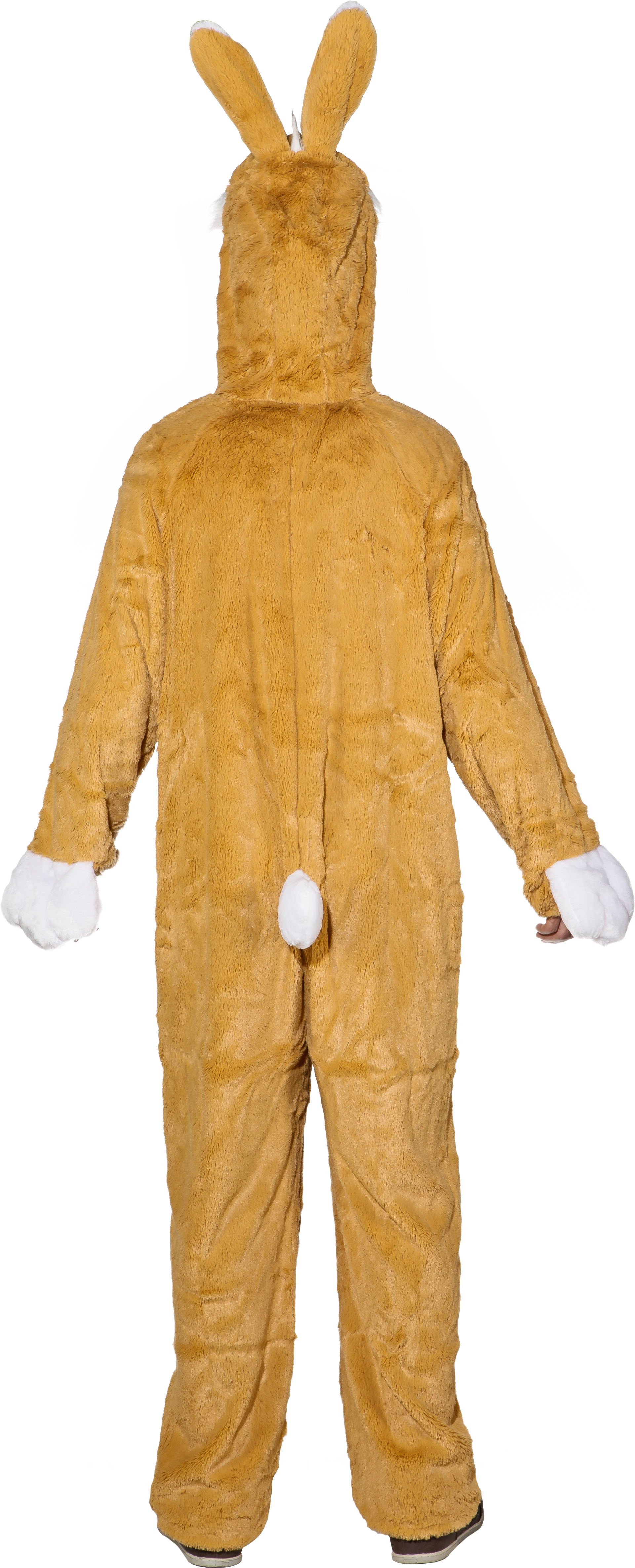 Hase braun mit Möhre