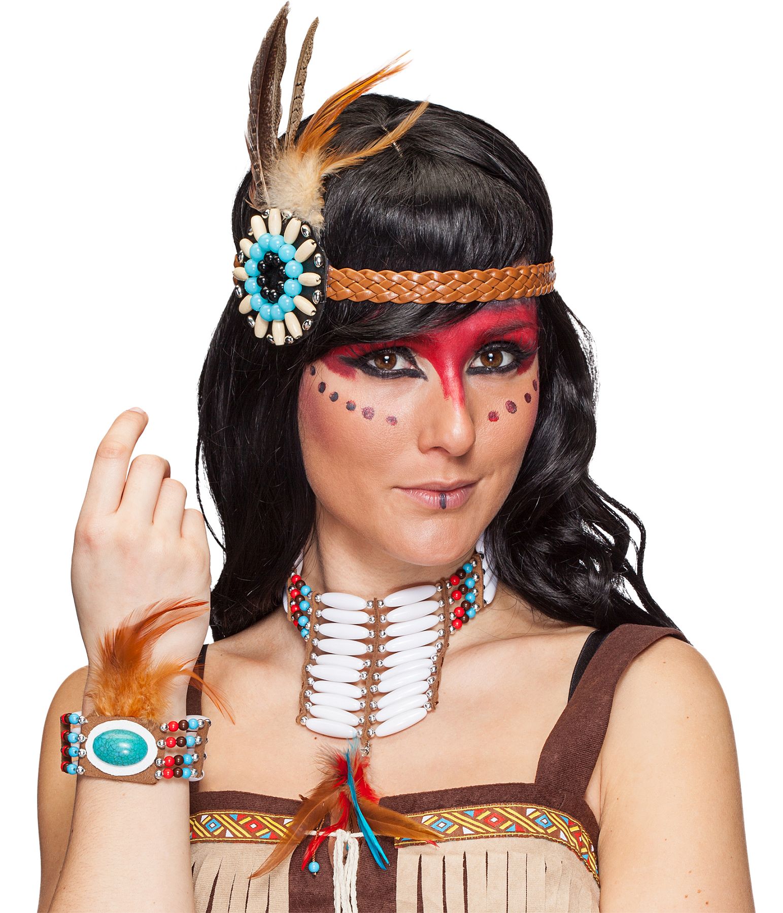 Indianer Schmuck-Set