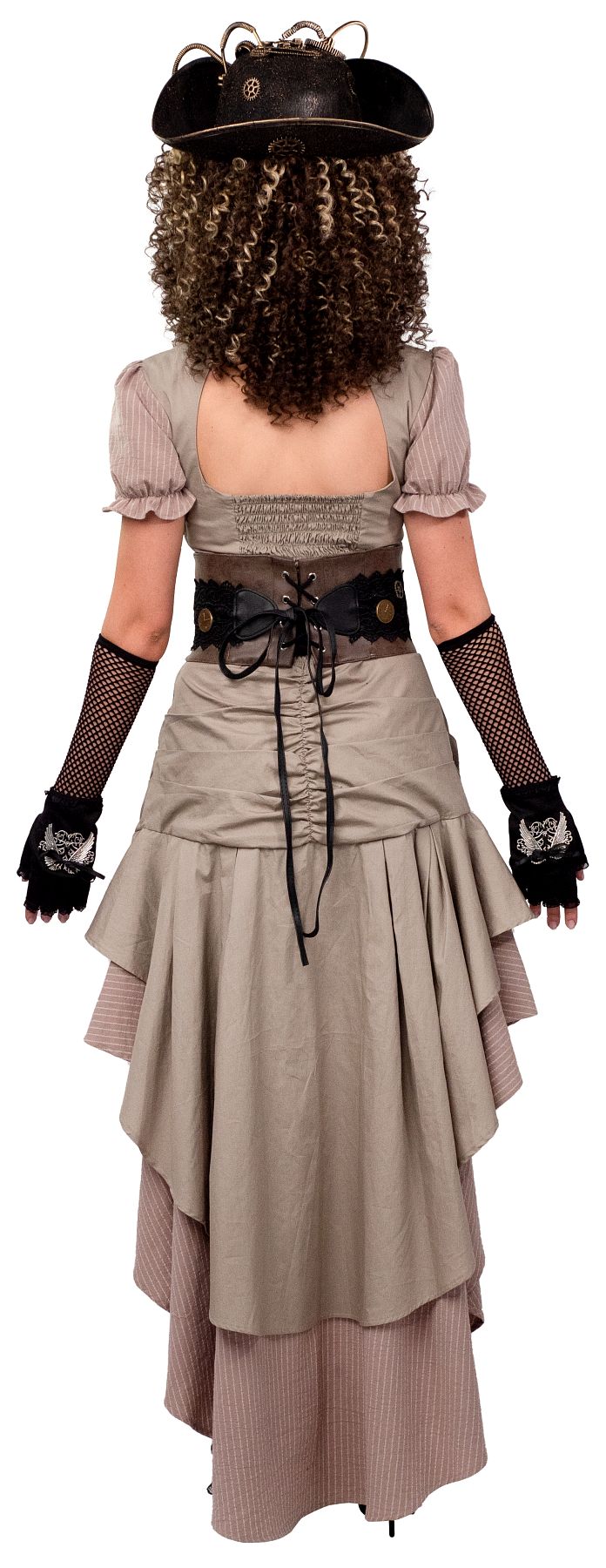 Kleid Steampunk Vokuhila Kleid Steampunk Vokuhila