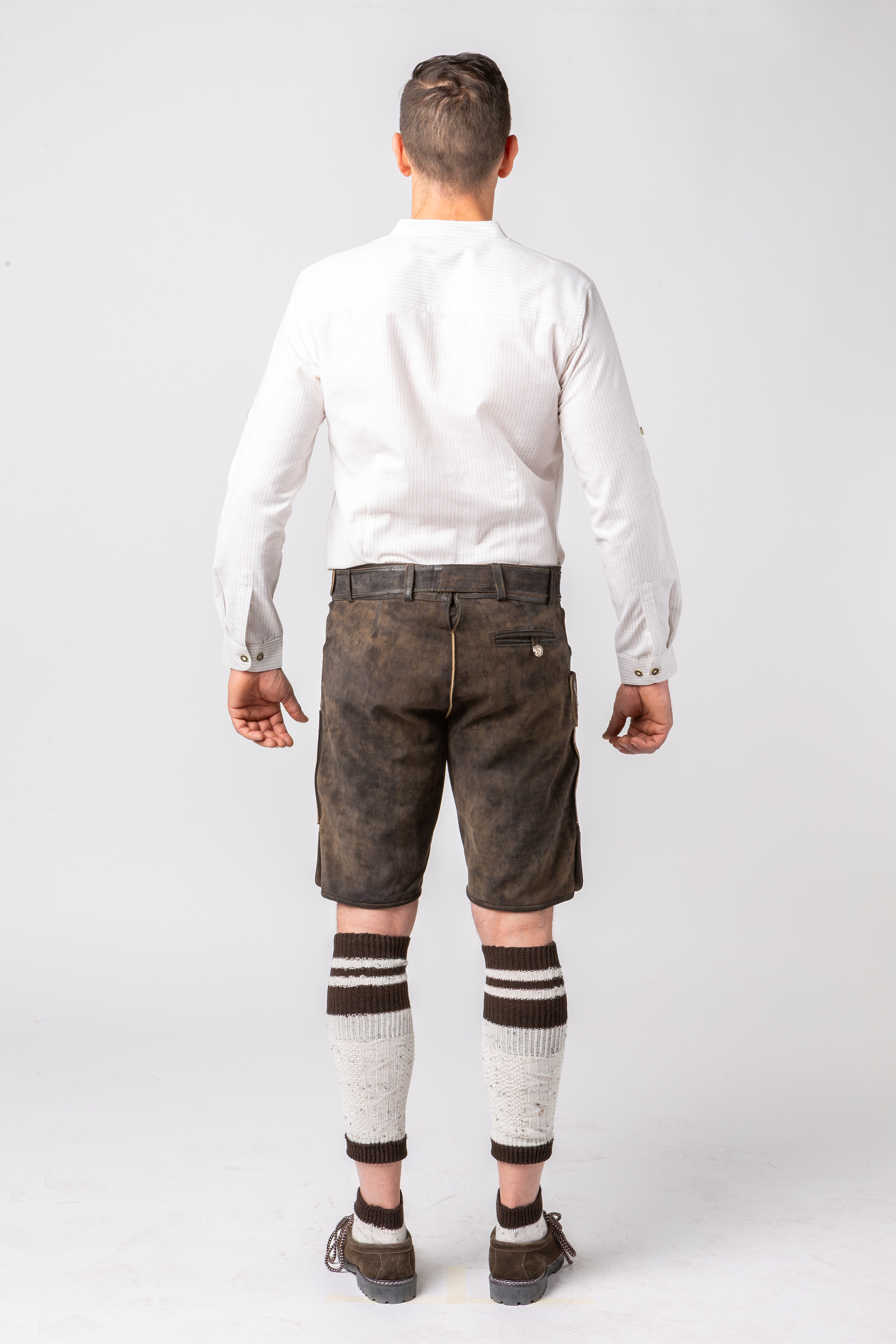 Lederhose kurz, antikbraun Lederhose kurz, antikbraun