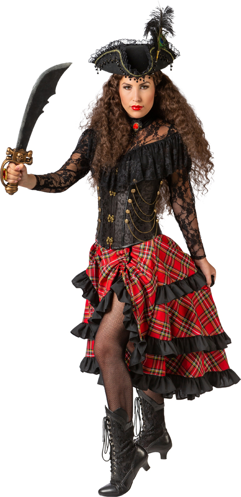 Steampunk Korsage, schwarz  