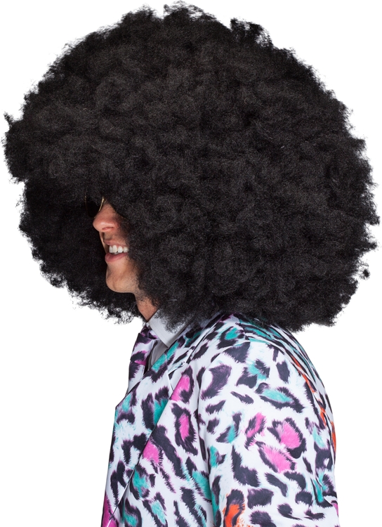 Perücke Super Afro, schwarz Perücke Super Afro, schwarz