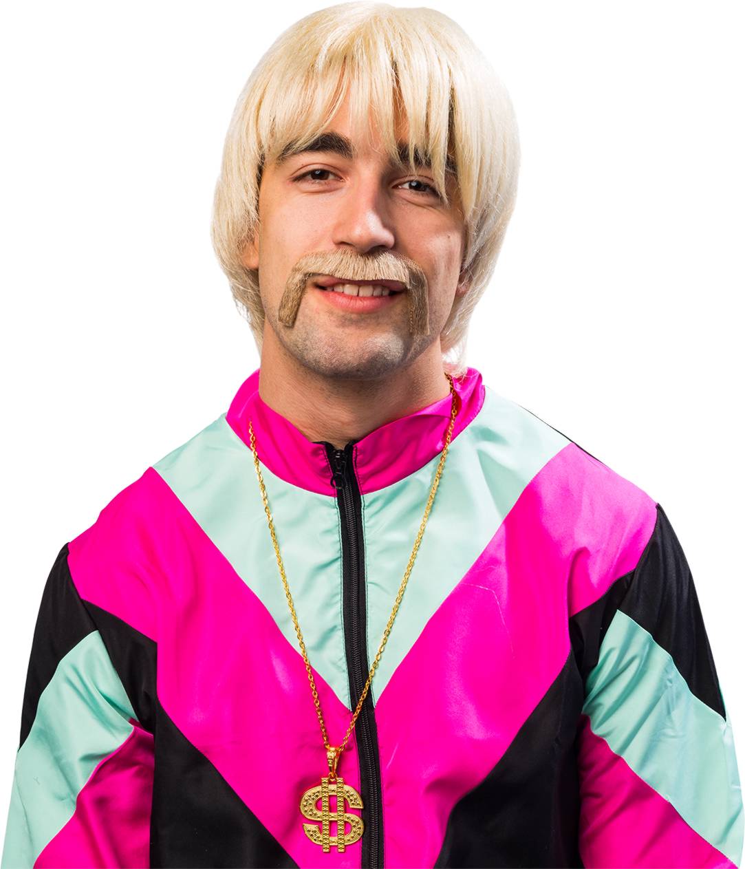 Herrenperücke Pony