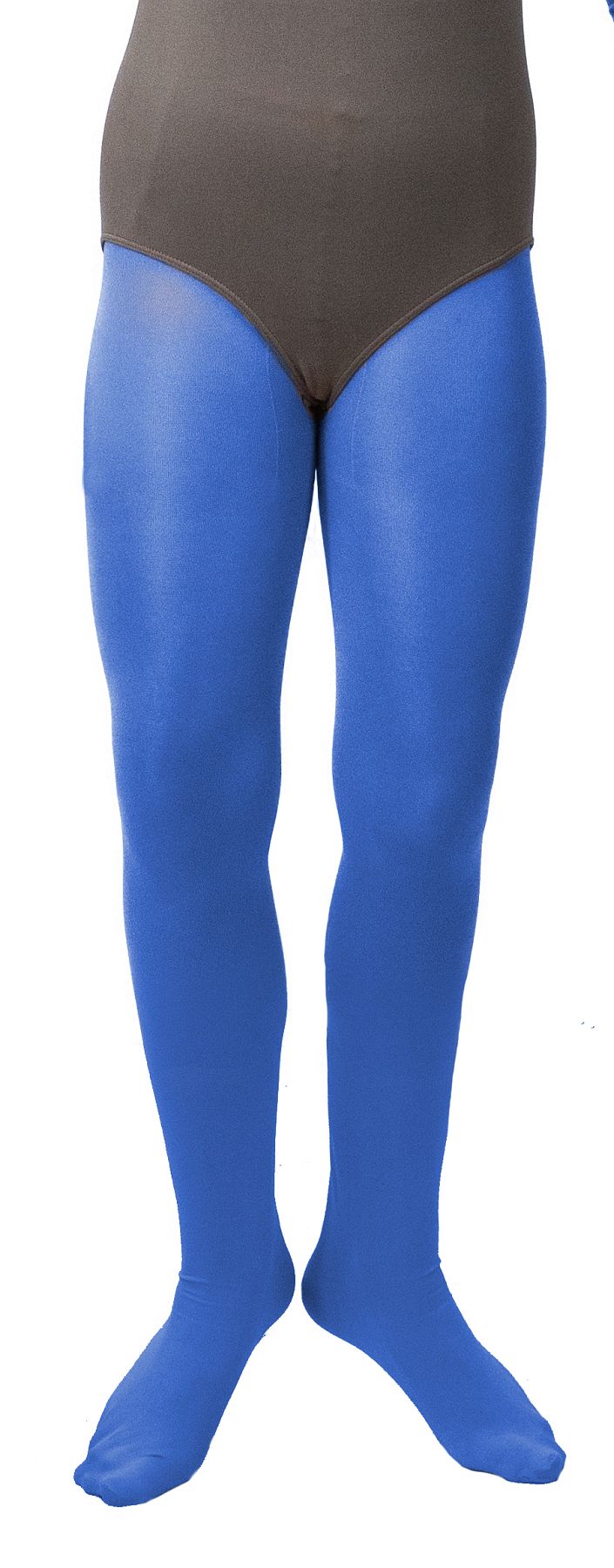 blickdichte Strumpfhose, blau blickdichte Strumpfhose, blau