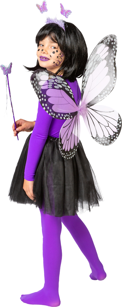 Schmetterling Set, lila