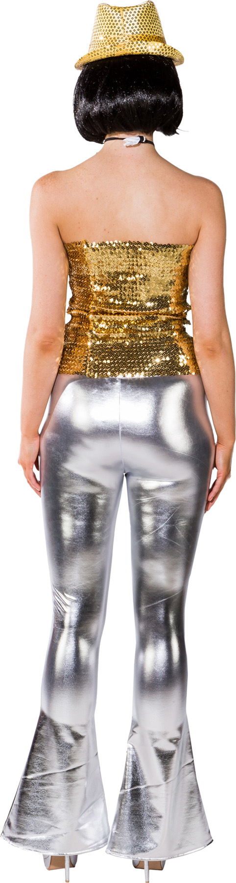 Schlaghose silber Schlaghose silber