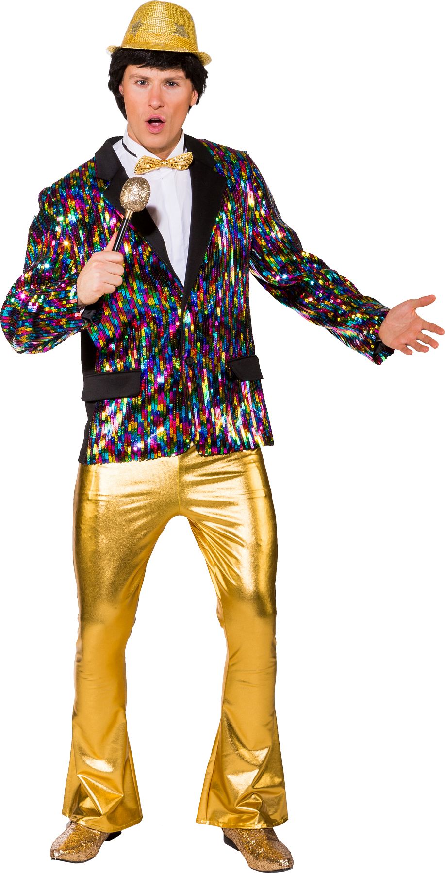Schlaghose gold