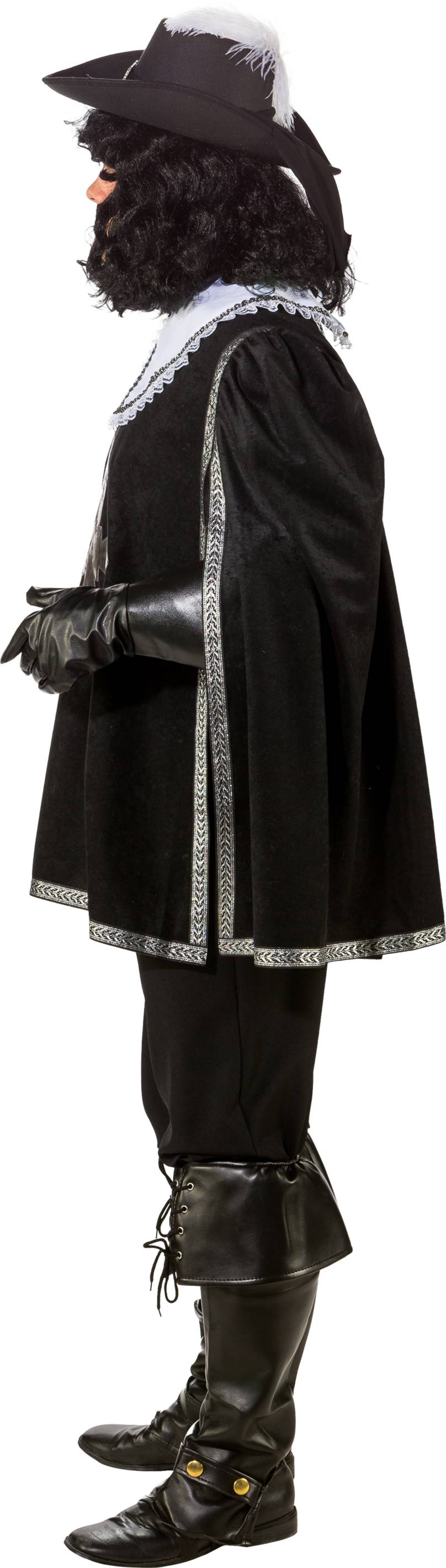 Umhang Musketier, schwarz Umhang Musketier, schwarz