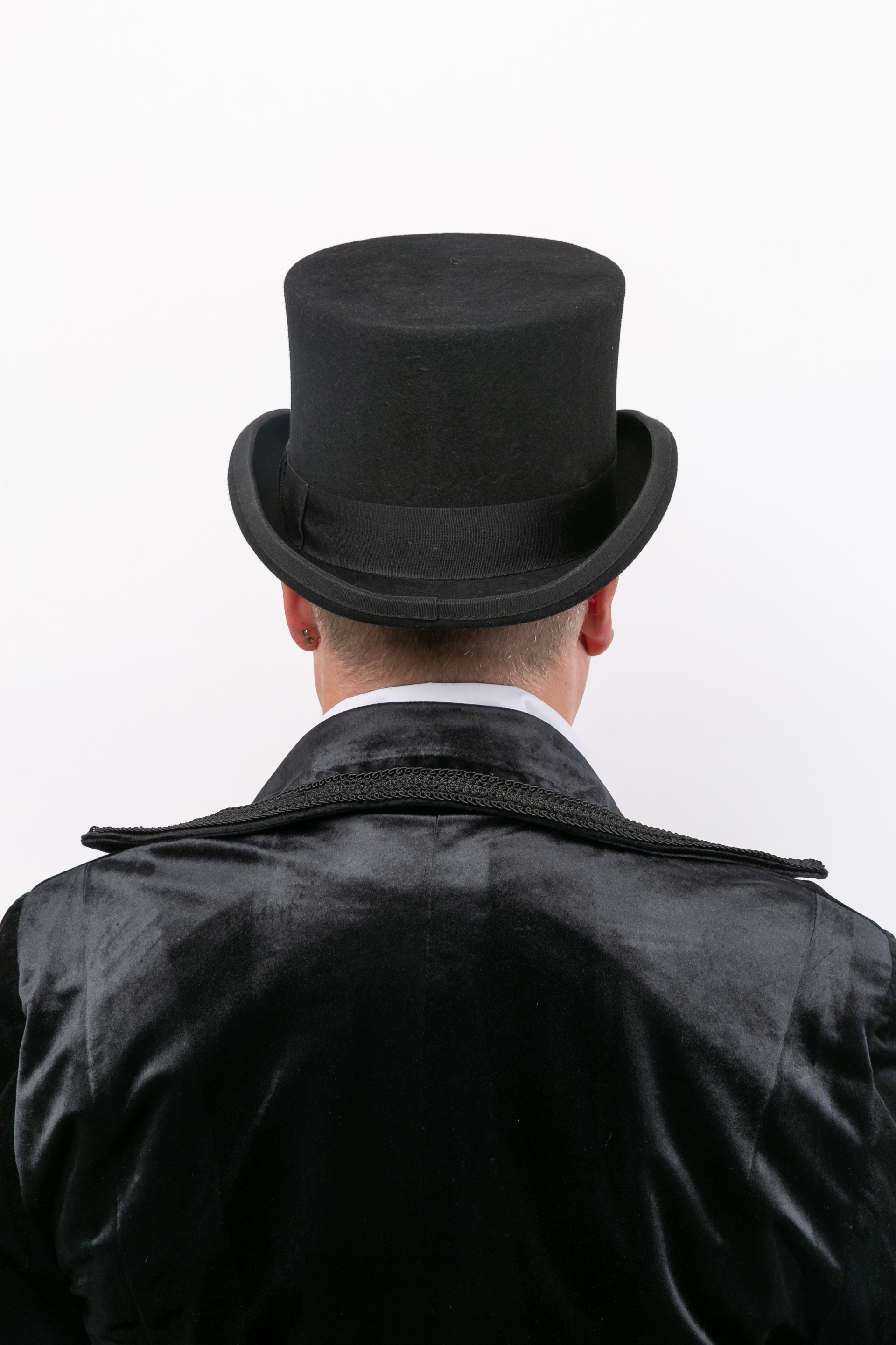 Zylinder Wollfilz, schwarz Zylinder Wollfilz, schwarz