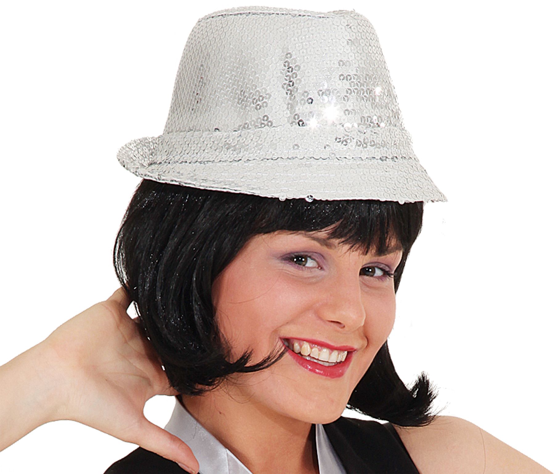 Hut Discoqueen, silber 