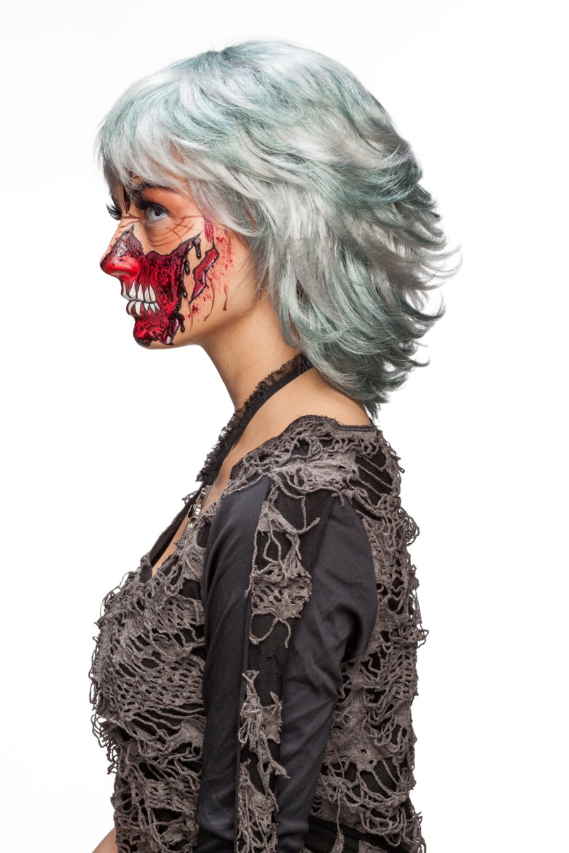 Perücke Crazy Zombie Perücke Crazy Zombie