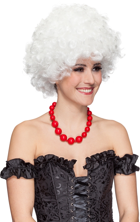 Hair große Locke, weiß Hair große Locke, weiß