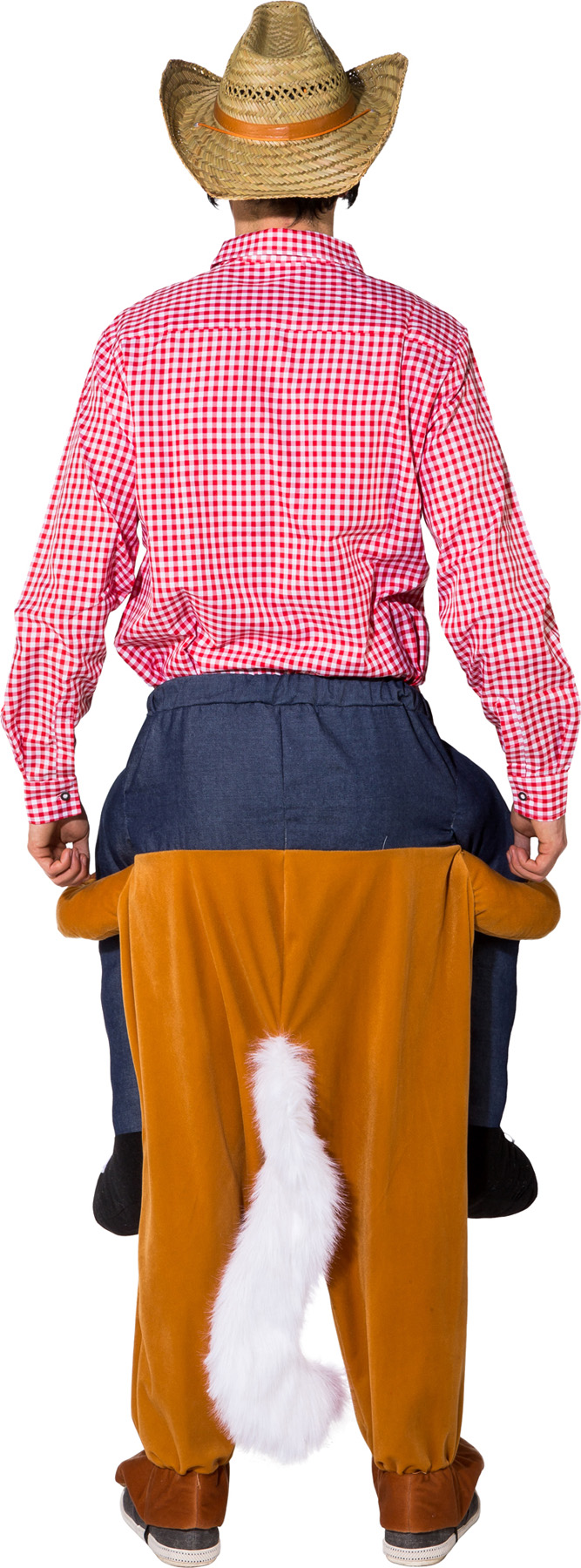 Pferd Huckepack-Kostüm Pferd Huckepack-Kostüm