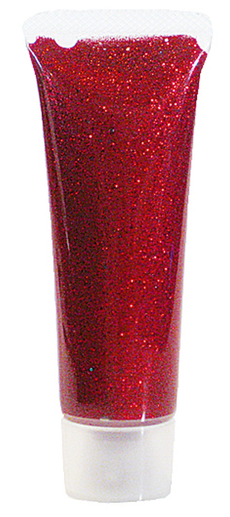 Glitzergel, rot