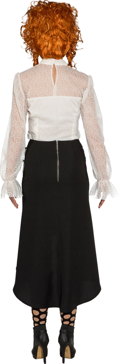 Steampunk Rock lang, schwarz Steampunk Rock lang, schwarz