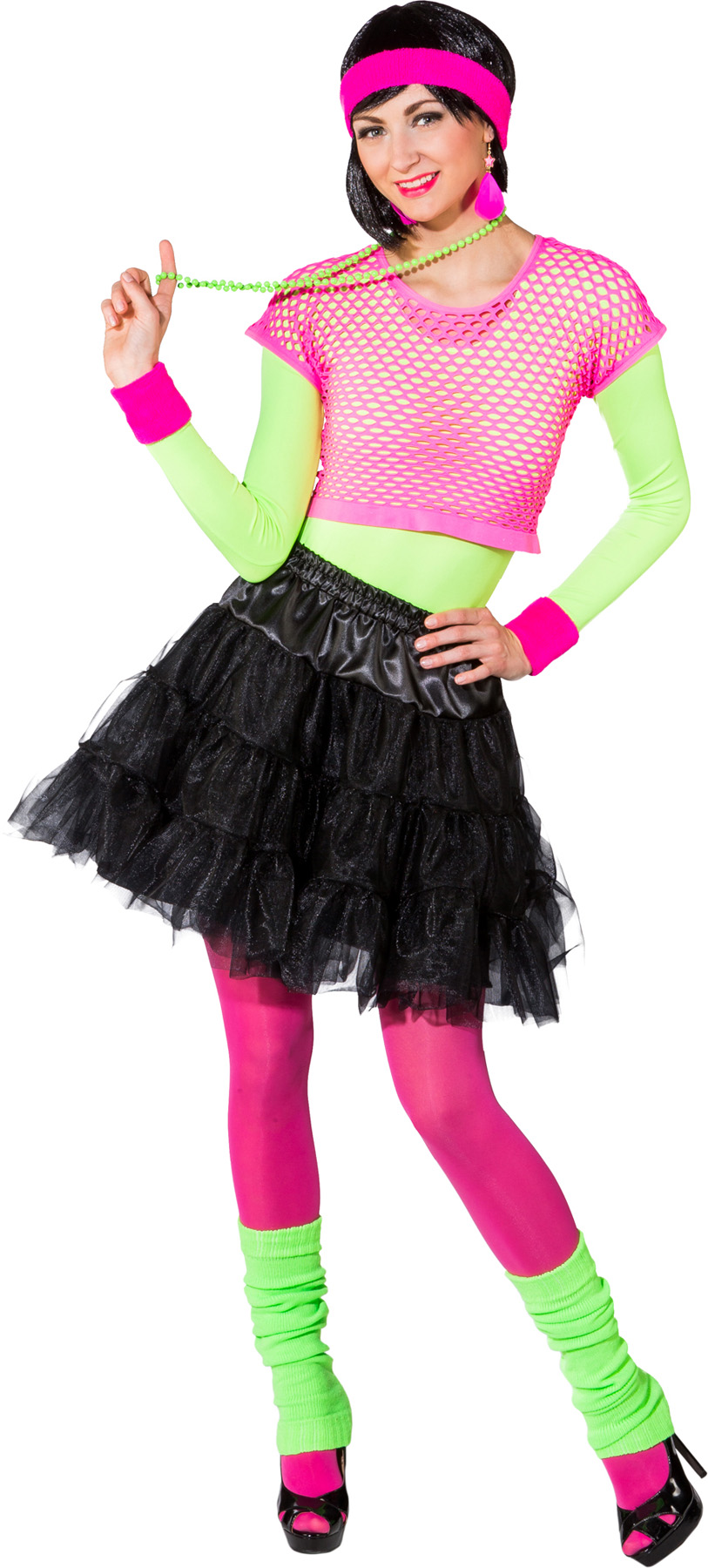 Netzoberteil neonpink