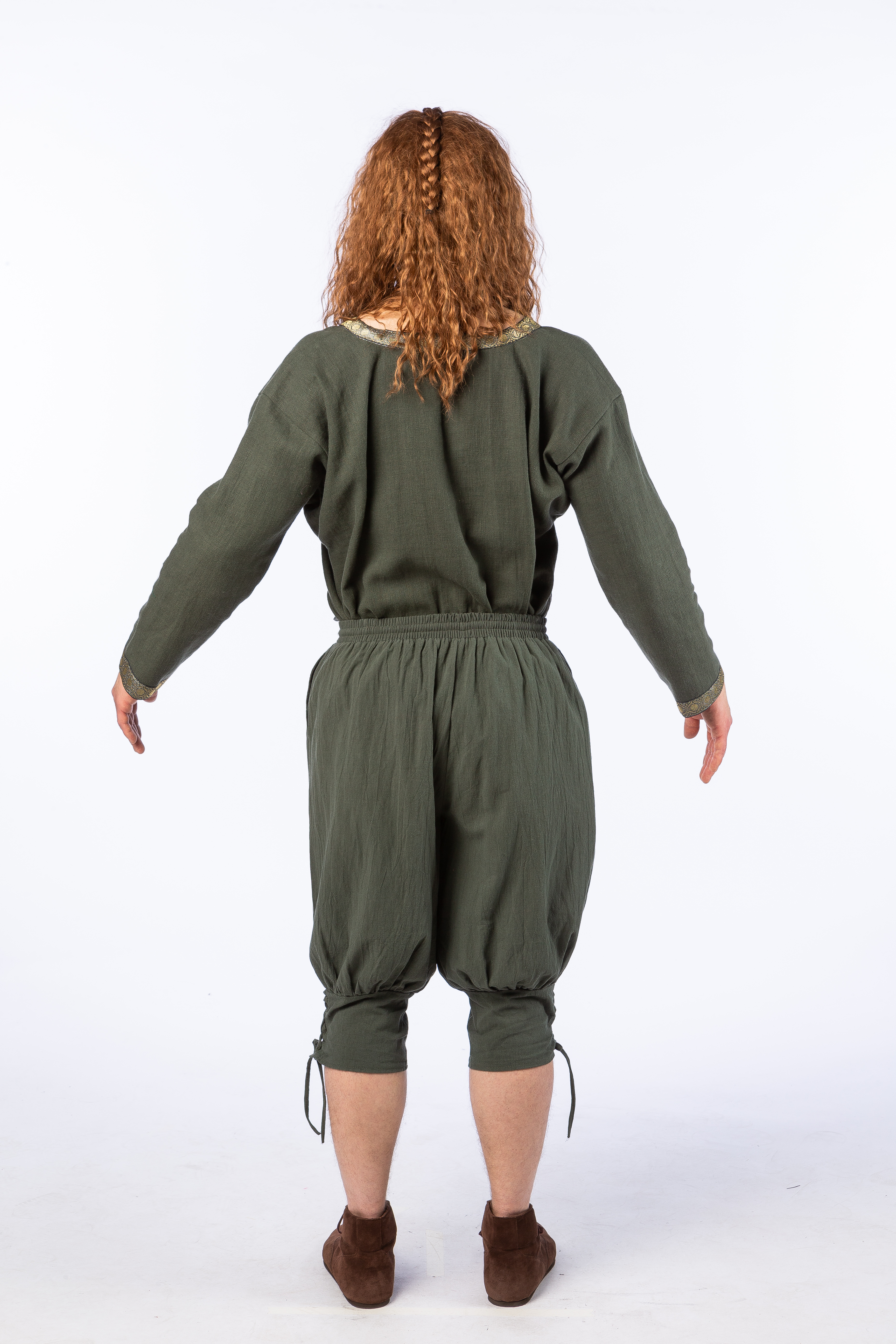 Historische Kniebundhose, grün Historische Kniebundhose, grün