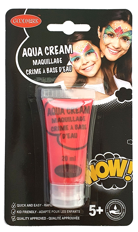 Aqua-Creme Schminke, rot