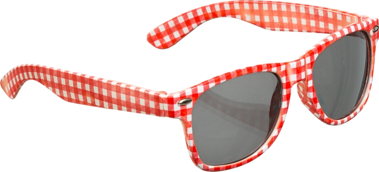 Brille, kariert