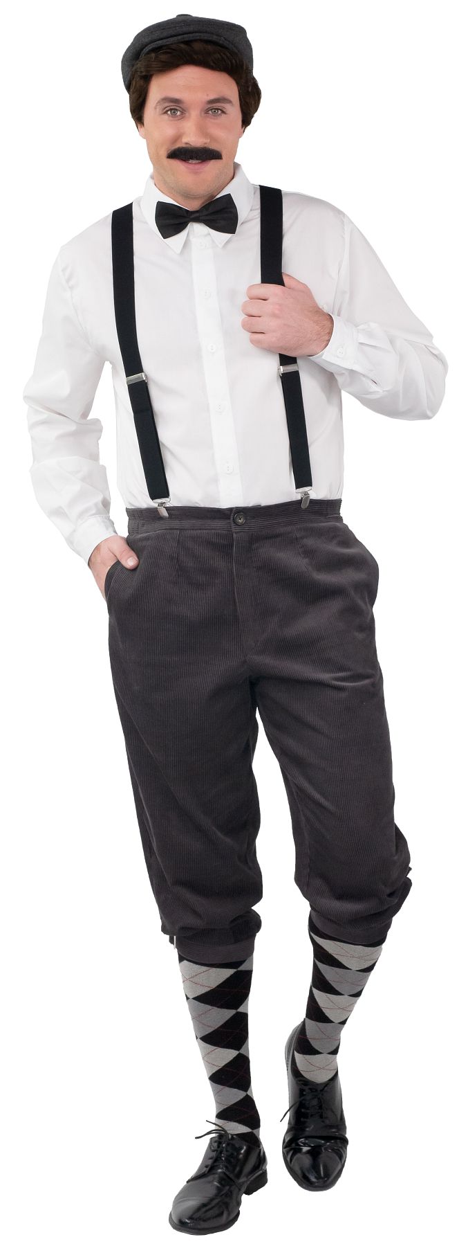 Knickerbockerhose, grau
