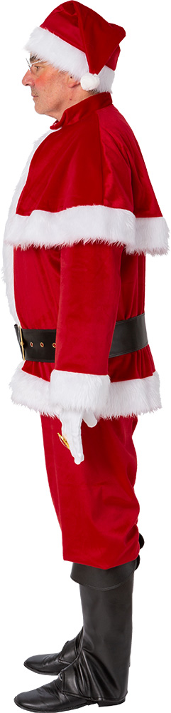 Weihnachtsmannanzug mit Pelerine, rot Weihnachtsmannanzug mit Pelerine, rot
