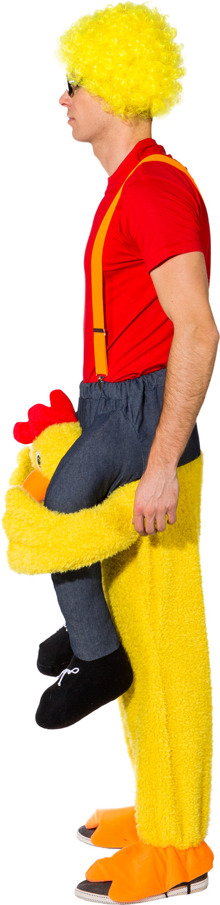 Huhn Huckepack-Kostüm Huhn Huckepack-Kostüm
