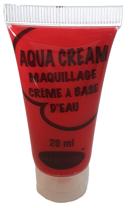 Aqua-Creme Schminke, rot