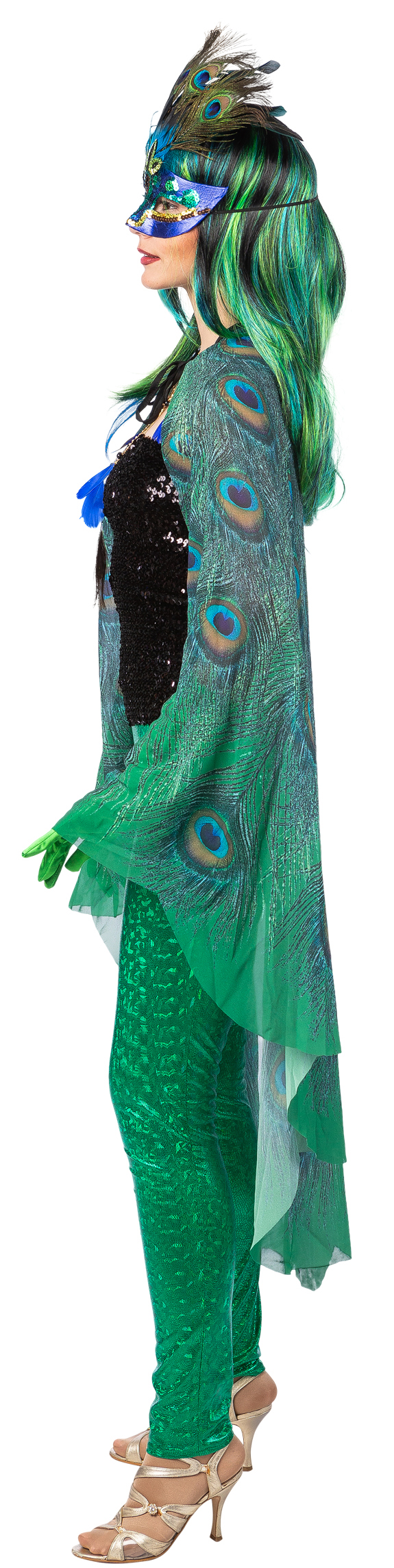 Cape Pfau, bunt Cape Pfau, bunt