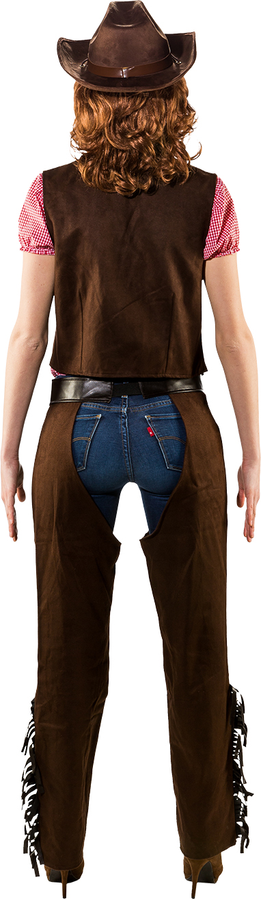 Cowgirl Weste Wildlederimitat Cowgirl Weste Wildlederimitat