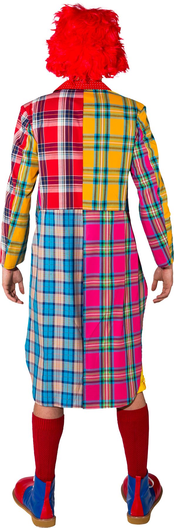 Frack Clown Herren, bunt Frack Clown Herren, bunt