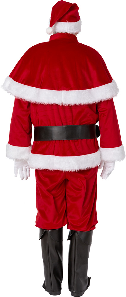 Weihnachtsmannanzug mit Pelerine, rot Weihnachtsmannanzug mit Pelerine, rot