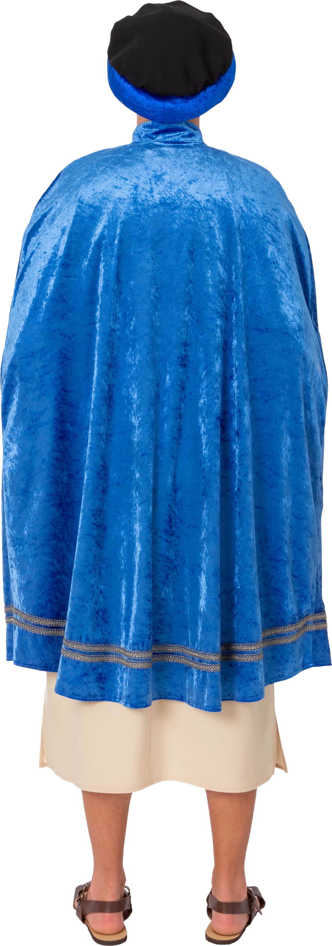 Umhang Sternensinger Erwachsene, blau Umhang Sternensinger Erwachsene, blau