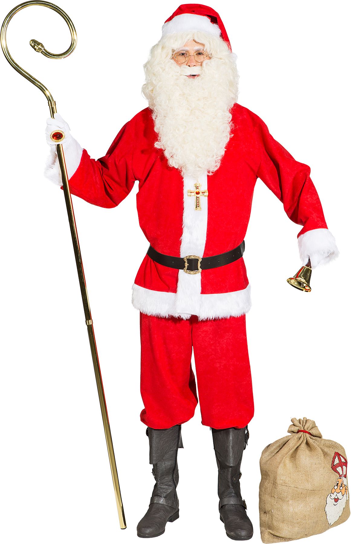 Santa Claus Stab de Luxe 4-tlg. Santa Claus Stab de Luxe 4-tlg.